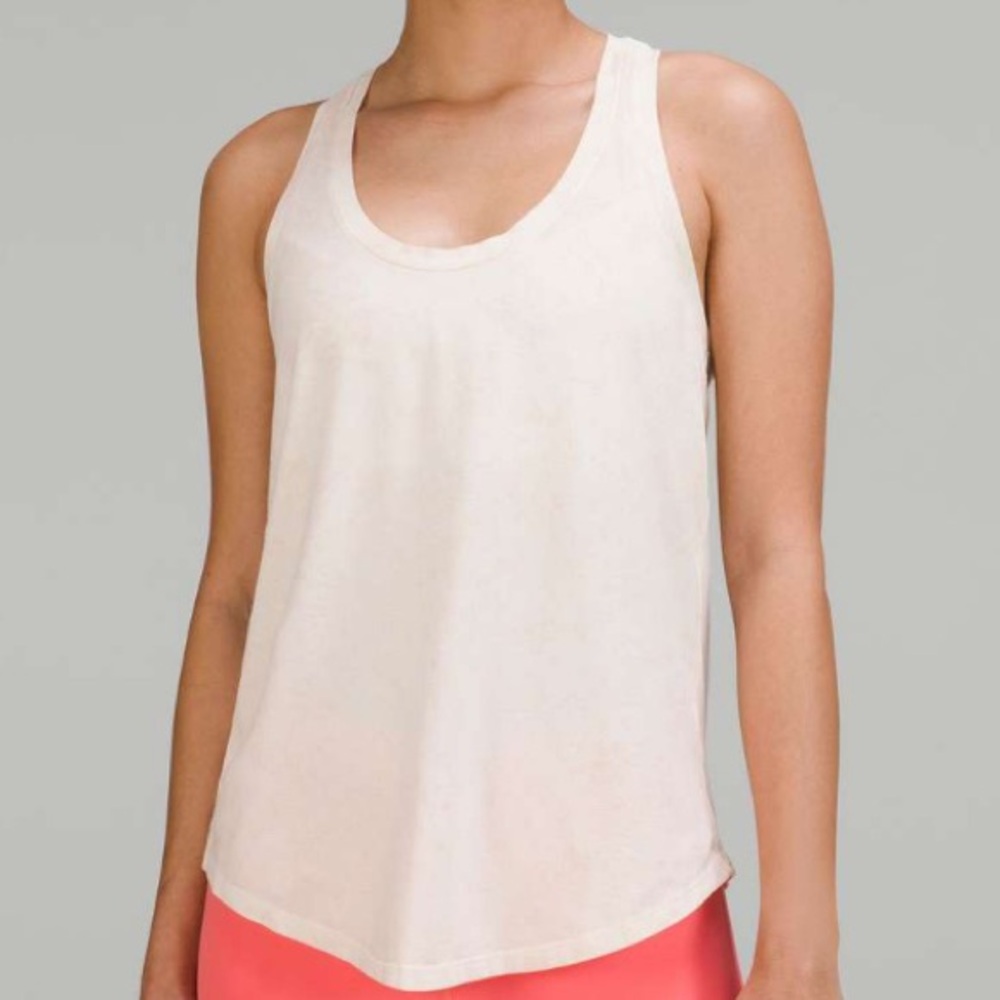 Lululemon Love Tank Top Cirrus Wash Lemon Sorbet Prosecco Strawberry Milkshake